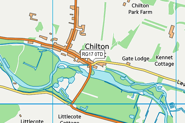 RG17 0TD map - OS VectorMap District (Ordnance Survey) RG17 0TD map - OS VectorMap District (Ordnance Survey)
