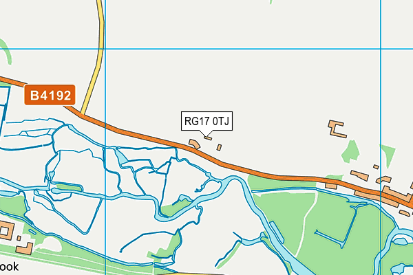 RG17 0TJ map - OS VectorMap District (Ordnance Survey) RG17 0TJ map - OS VectorMap District (Ordnance Survey)