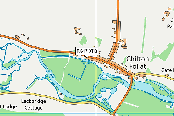 RG17 0TQ map - OS VectorMap District (Ordnance Survey) RG17 0TQ map - OS VectorMap District (Ordnance Survey)