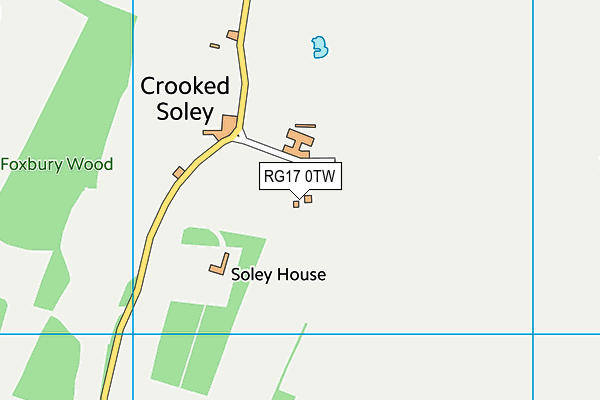 RG17 0TW map - OS VectorMap District (Ordnance Survey) RG17 0TW map - OS VectorMap District (Ordnance Survey)