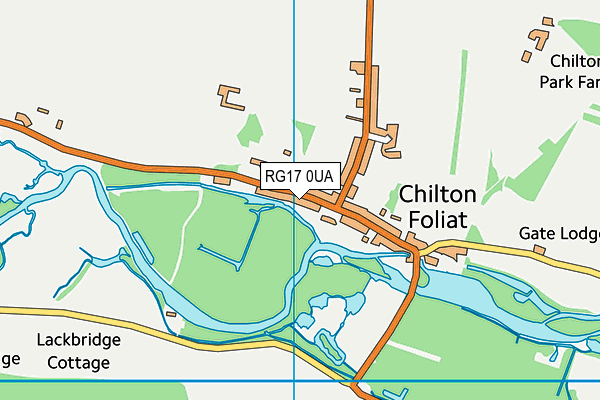 RG17 0UA map - OS VectorMap District (Ordnance Survey) RG17 0UA map - OS VectorMap District (Ordnance Survey)