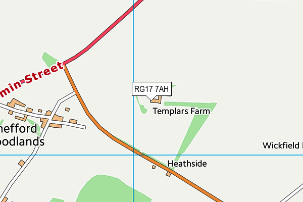 RG17 7AH map - OS VectorMap District (Ordnance Survey) RG17 7AH map - OS VectorMap District (Ordnance Survey)