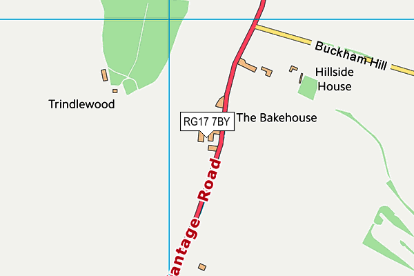 RG17 7BY map - OS VectorMap District (Ordnance Survey) RG17 7BY map - OS VectorMap District (Ordnance Survey)