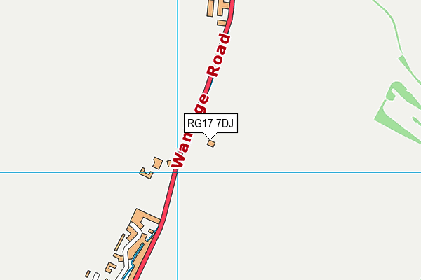 RG17 7DJ map - OS VectorMap District (Ordnance Survey) RG17 7DJ map - OS VectorMap District (Ordnance Survey)