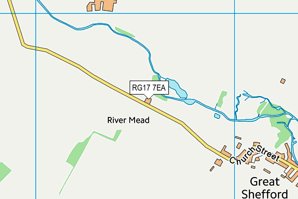 RG17 7EA map - OS VectorMap District (Ordnance Survey) RG17 7EA map - OS VectorMap District (Ordnance Survey)