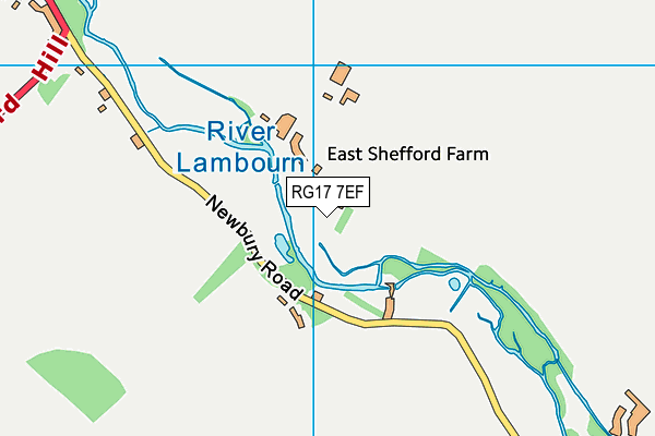 RG17 7EF map - OS VectorMap District (Ordnance Survey) RG17 7EF map - OS VectorMap District (Ordnance Survey)