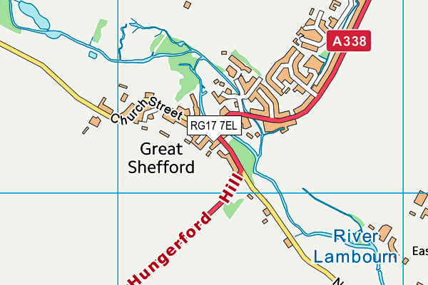 RG17 7EL map - OS VectorMap District (Ordnance Survey) RG17 7EL map - OS VectorMap District (Ordnance Survey)