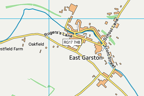 RG17 7HB map - OS VectorMap District (Ordnance Survey) RG17 7HB map - OS VectorMap District (Ordnance Survey)