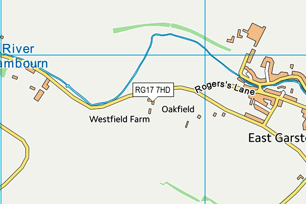 RG17 7HD map - OS VectorMap District (Ordnance Survey) RG17 7HD map - OS VectorMap District (Ordnance Survey)