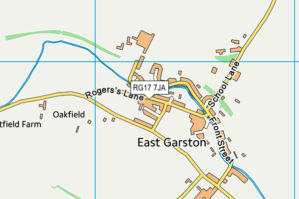 RG17 7JA map - OS VectorMap District (Ordnance Survey) RG17 7JA map - OS VectorMap District (Ordnance Survey)