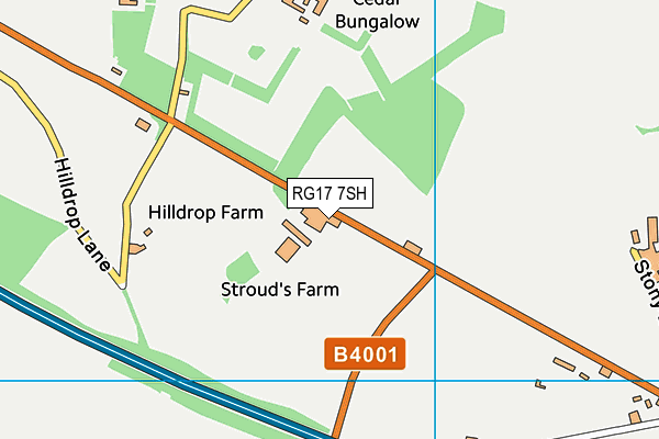 RG17 7SH map - OS VectorMap District (Ordnance Survey) RG17 7SH map - OS VectorMap District (Ordnance Survey)