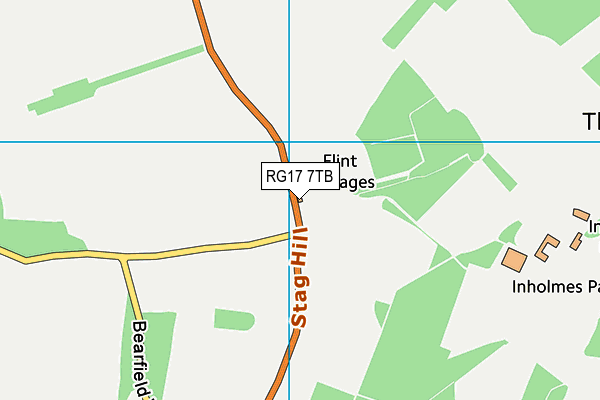 RG17 7TB map - OS VectorMap District (Ordnance Survey) RG17 7TB map - OS VectorMap District (Ordnance Survey)