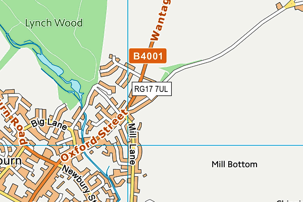 RG17 7UL map - OS VectorMap District (Ordnance Survey) RG17 7UL map - OS VectorMap District (Ordnance Survey)