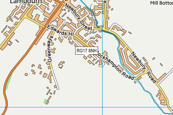 RG17 8NH map - OS VectorMap District (Ordnance Survey) RG17 8NH map - OS VectorMap District (Ordnance Survey)