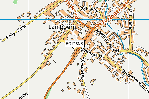 RG17 8NR map - OS VectorMap District (Ordnance Survey) RG17 8NR map - OS VectorMap District (Ordnance Survey)