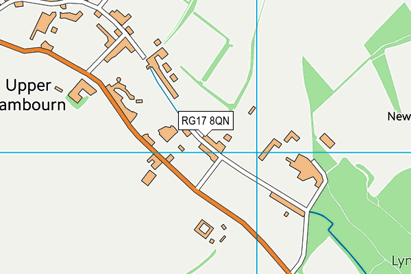 RG17 8QN map - OS VectorMap District (Ordnance Survey) RG17 8QN map - OS VectorMap District (Ordnance Survey)