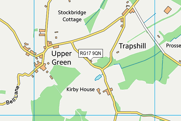 RG17 9QN map - OS VectorMap District (Ordnance Survey) RG17 9QN map - OS VectorMap District (Ordnance Survey)
