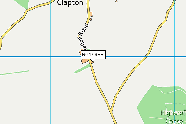 RG17 9RR map - OS VectorMap District (Ordnance Survey) RG17 9RR map - OS VectorMap District (Ordnance Survey)