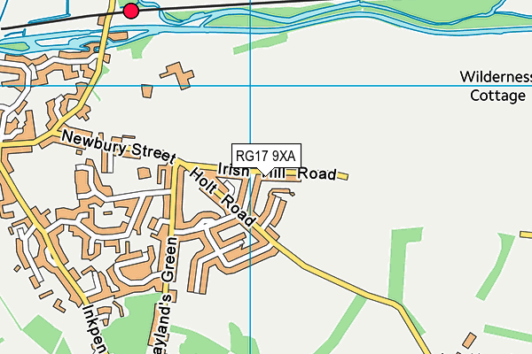 RG17 9XA map - OS VectorMap District (Ordnance Survey) RG17 9XA map - OS VectorMap District (Ordnance Survey)