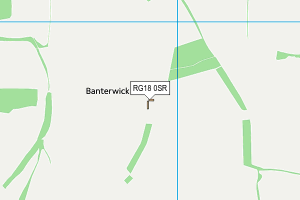 RG18 0SR map - OS VectorMap District (Ordnance Survey) RG18 0SR map - OS VectorMap District (Ordnance Survey)
