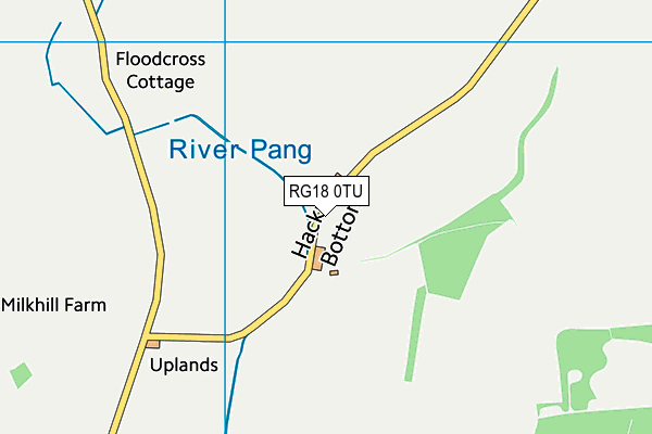 RG18 0TU map - OS VectorMap District (Ordnance Survey) RG18 0TU map - OS VectorMap District (Ordnance Survey)