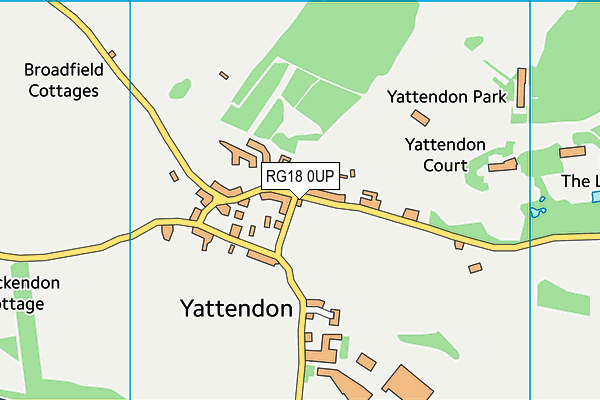 RG18 0UP map - OS VectorMap District (Ordnance Survey) RG18 0UP map - OS VectorMap District (Ordnance Survey)