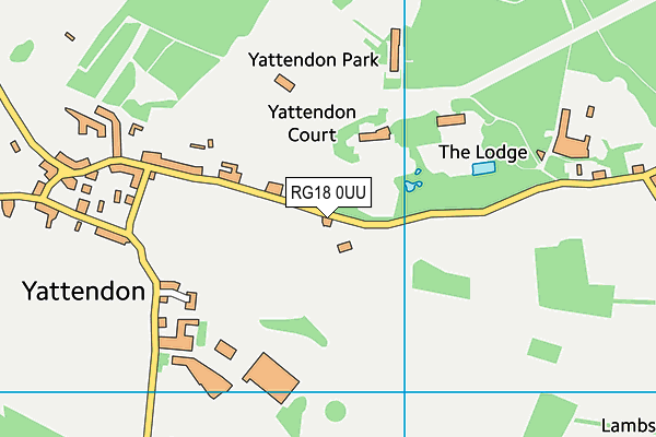 RG18 0UU map - OS VectorMap District (Ordnance Survey) RG18 0UU map - OS VectorMap District (Ordnance Survey)