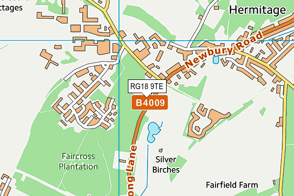 RG18 9TE map - OS VectorMap District (Ordnance Survey) RG18 9TE map - OS VectorMap District (Ordnance Survey)