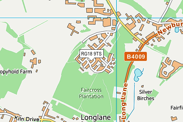 RG18 9TS map - OS VectorMap District (Ordnance Survey) RG18 9TS map - OS VectorMap District (Ordnance Survey)