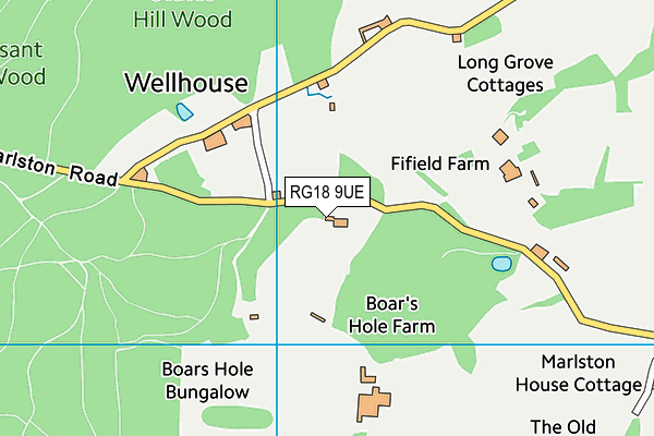 RG18 9UE map - OS VectorMap District (Ordnance Survey) RG18 9UE map - OS VectorMap District (Ordnance Survey)