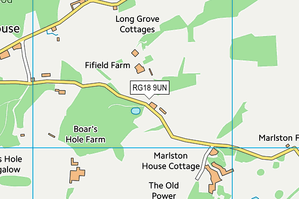 RG18 9UN map - OS VectorMap District (Ordnance Survey) RG18 9UN map - OS VectorMap District (Ordnance Survey)