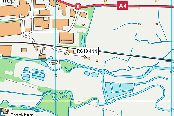 RG19 4NN map - OS VectorMap District (Ordnance Survey) RG19 4NN map - OS VectorMap District (Ordnance Survey)