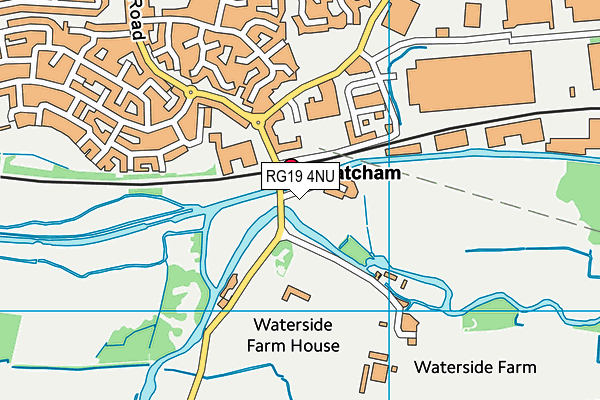 RG19 4NU map - OS VectorMap District (Ordnance Survey) RG19 4NU map - OS VectorMap District (Ordnance Survey)