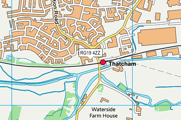 RG19 4ZZ map - OS VectorMap District (Ordnance Survey) RG19 4ZZ map - OS VectorMap District (Ordnance Survey)