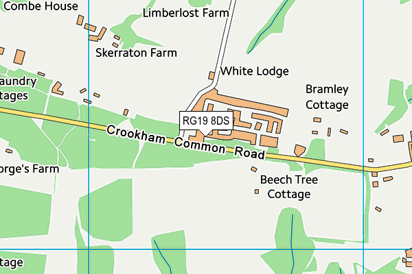 RG19 8DS map - OS VectorMap District (Ordnance Survey) RG19 8DS map - OS VectorMap District (Ordnance Survey)