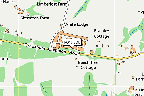 RG19 8DU map - OS VectorMap District (Ordnance Survey) RG19 8DU map - OS VectorMap District (Ordnance Survey)