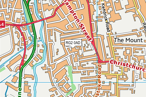 RG2 0AD map - OS VectorMap District (Ordnance Survey) RG2 0AD map - OS VectorMap District (Ordnance Survey)