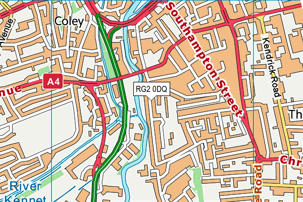 RG2 0DQ map - OS VectorMap District (Ordnance Survey) RG2 0DQ map - OS VectorMap District (Ordnance Survey)