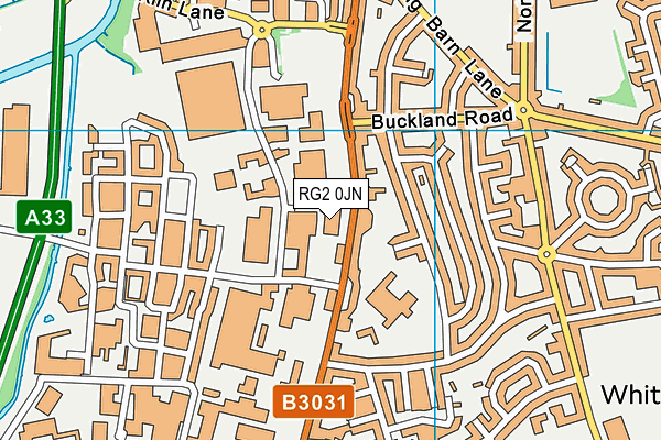 RG2 0JN map - OS VectorMap District (Ordnance Survey) RG2 0JN map - OS VectorMap District (Ordnance Survey)