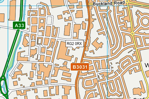 RG2 0RX map - OS VectorMap District (Ordnance Survey) RG2 0RX map - OS VectorMap District (Ordnance Survey)