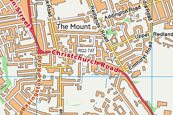 RG2 7AT map - OS VectorMap District (Ordnance Survey) RG2 7AT map - OS VectorMap District (Ordnance Survey)