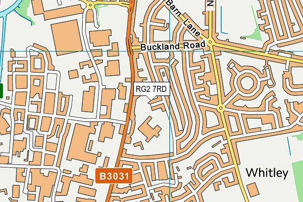 RG2 7RD map - OS VectorMap District (Ordnance Survey) RG2 7RD map - OS VectorMap District (Ordnance Survey)