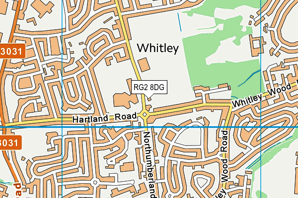 RG2 8DG map - OS VectorMap District (Ordnance Survey) RG2 8DG map - OS VectorMap District (Ordnance Survey)