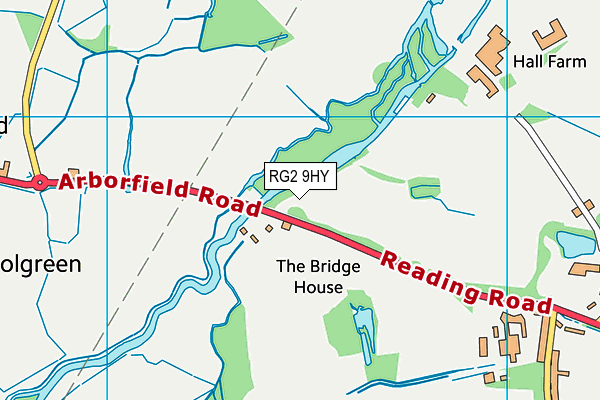 RG2 9HY map - OS VectorMap District (Ordnance Survey) RG2 9HY map - OS VectorMap District (Ordnance Survey)
