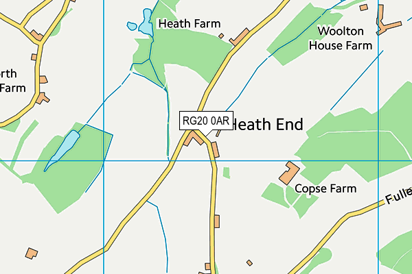 RG20 0AR map - OS VectorMap District (Ordnance Survey) RG20 0AR map - OS VectorMap District (Ordnance Survey)