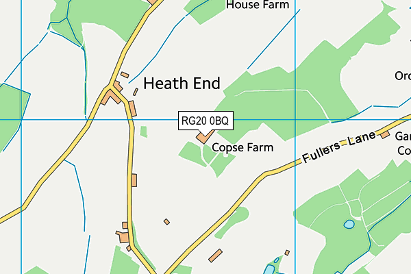 RG20 0BQ map - OS VectorMap District (Ordnance Survey) RG20 0BQ map - OS VectorMap District (Ordnance Survey)