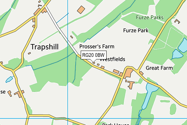 RG20 0BW map - OS VectorMap District (Ordnance Survey) RG20 0BW map - OS VectorMap District (Ordnance Survey)