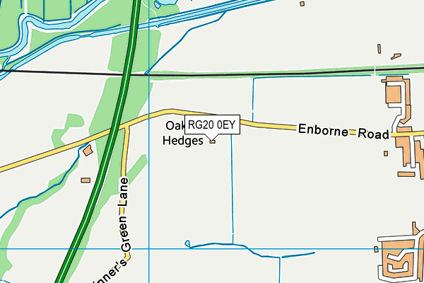 RG20 0EY map - OS VectorMap District (Ordnance Survey) RG20 0EY map - OS VectorMap District (Ordnance Survey)