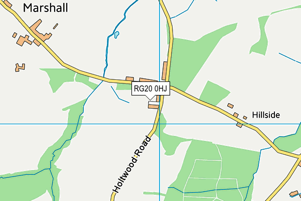 RG20 0HJ map - OS VectorMap District (Ordnance Survey) RG20 0HJ map - OS VectorMap District (Ordnance Survey)