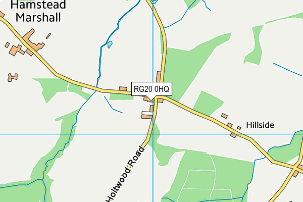 RG20 0HQ map - OS VectorMap District (Ordnance Survey) RG20 0HQ map - OS VectorMap District (Ordnance Survey)